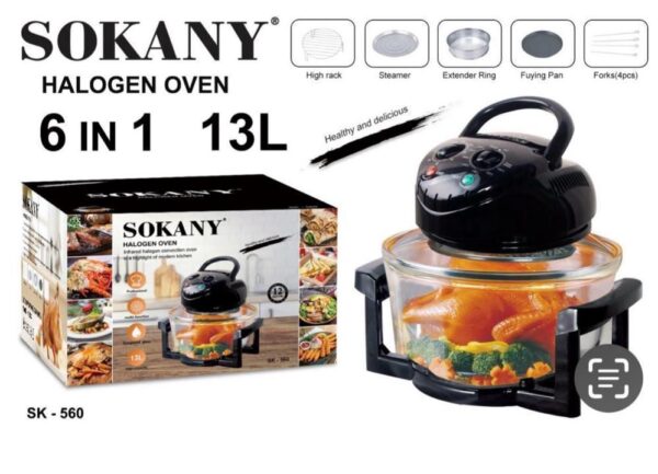 Mini Halogen Oven 6 in 1